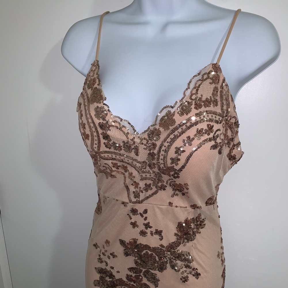 Rose Gold Dress - Picture 9 of 9